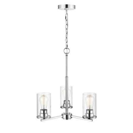 A large image of the Millennium Lighting 2713 Chrome