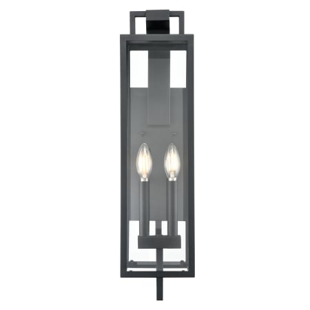 A large image of the Millennium Lighting 280002 Textured Black