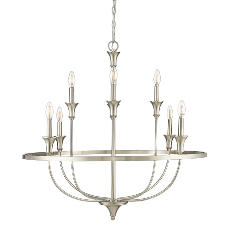 A large image of the Millennium Lighting 28108 Brushed Nickel