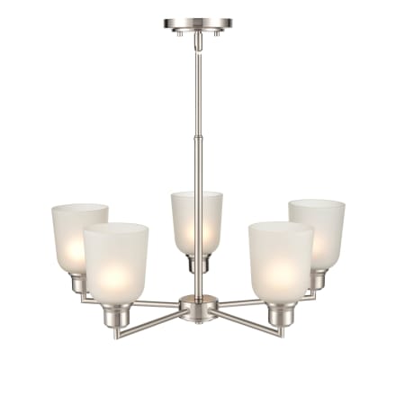 A large image of the Millennium Lighting 2815 Brushed Nickel