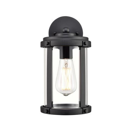 A large image of the Millennium Lighting 290001 Textured Black
