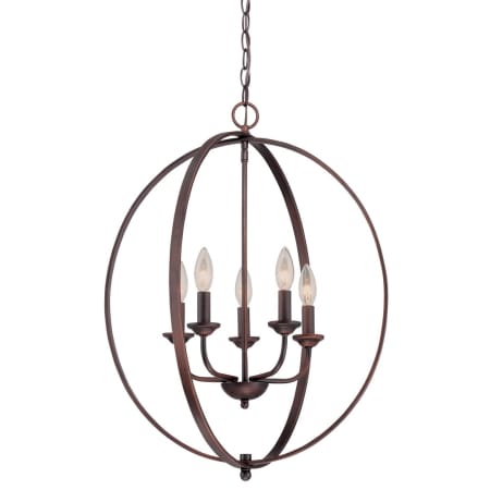 A large image of the Millennium Lighting 3035 Rubbed Bronze