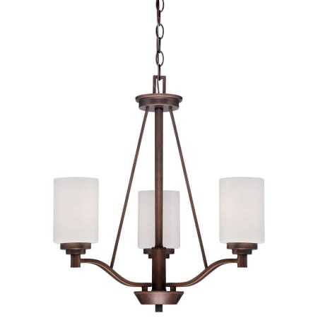A large image of the Millennium Lighting 3153 Rubbed Bronze