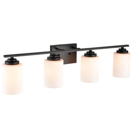 A large image of the Millennium Lighting 3184 Matte Black