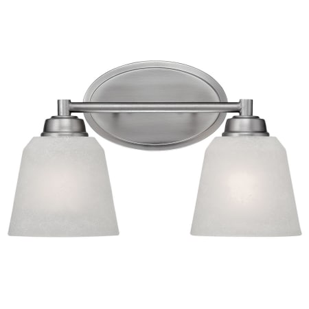 A large image of the Millennium Lighting 3222 Brushed Pewter