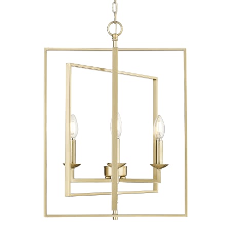 A large image of the Millennium Lighting 3231 Modern Gold