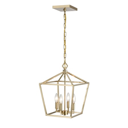 A large image of the Millennium Lighting 3234 Modern Gold