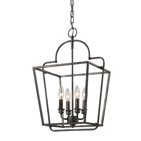 A large image of the Millennium Lighting 3237 Antique Silver