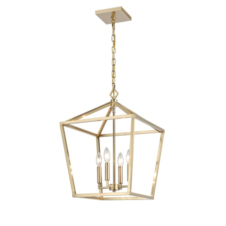 A large image of the Millennium Lighting 3244 Modern Gold