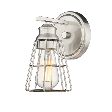 A large image of the Millennium Lighting 3381 Brushed Nickel