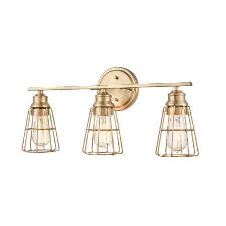 A large image of the Millennium Lighting 3383 Modern Gold