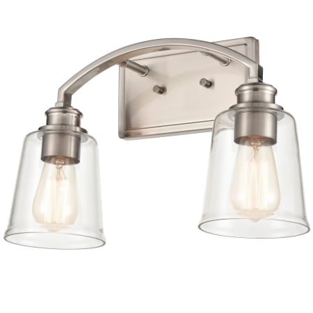 A large image of the Millennium Lighting 3602 Brushed Nickel