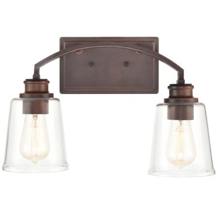 A large image of the Millennium Lighting 3602 Rubbed Bronze