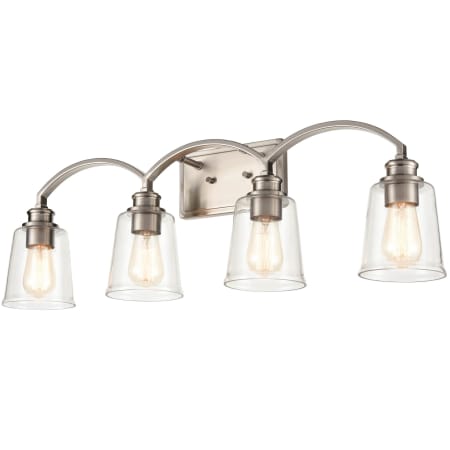 A large image of the Millennium Lighting 3604 Brushed Nickel