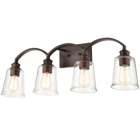 A large image of the Millennium Lighting 3604 Rubbed Bronze