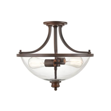 A large image of the Millennium Lighting 3622 Rubbed Bronze