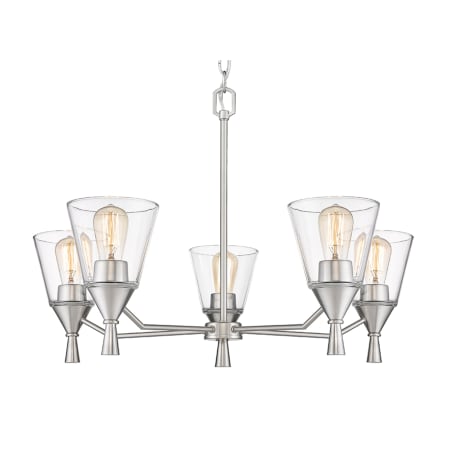 A large image of the Millennium Lighting 412005 Brushed Nickel