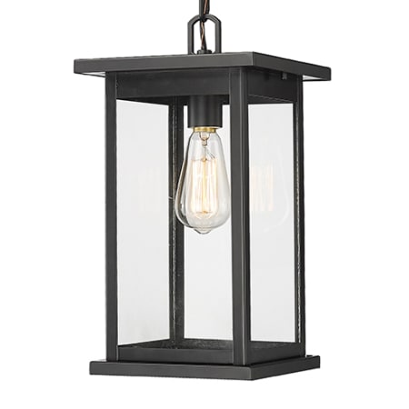 A large image of the Millennium Lighting 4123 Powder Coat Black