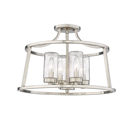 A large image of the Millennium Lighting 4184 Brushed Nickel