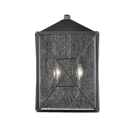 A large image of the Millennium Lighting 42642 Powder Coat Black