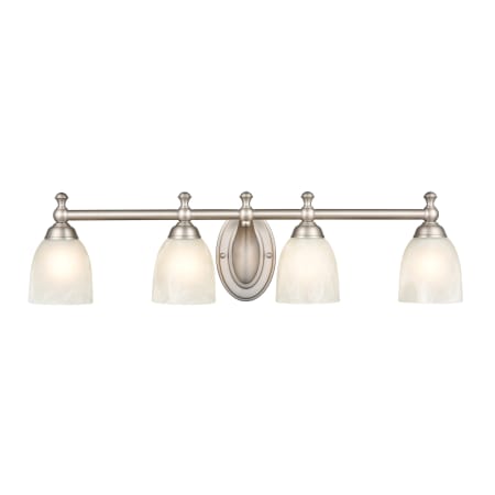 A large image of the Millennium Lighting 4304 Satin Nickel