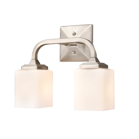 A large image of the Millennium Lighting 4322 Brushed Nickel
