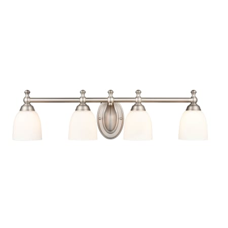 A large image of the Millennium Lighting 4424 Satin Nickel