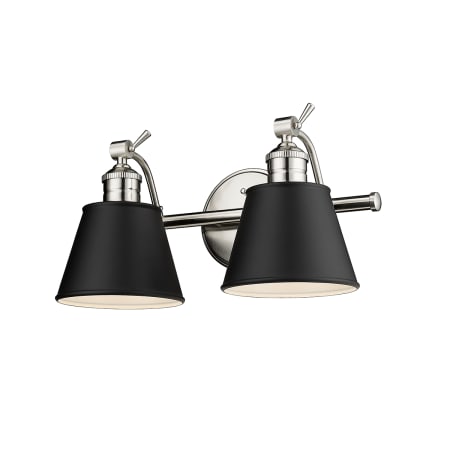 A large image of the Millennium Lighting 4462 Brushed Nickel