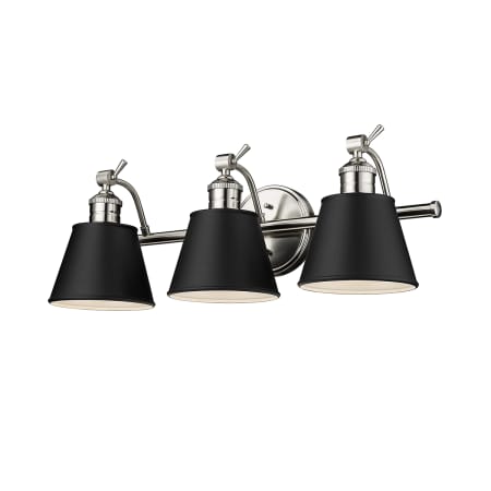 A large image of the Millennium Lighting 4463 Brushed Nickel