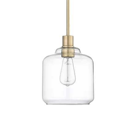 A large image of the Millennium Lighting 46901 Modern Gold