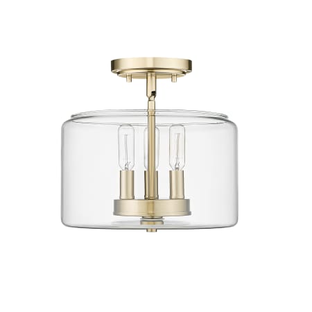 A large image of the Millennium Lighting 46923 Modern Gold