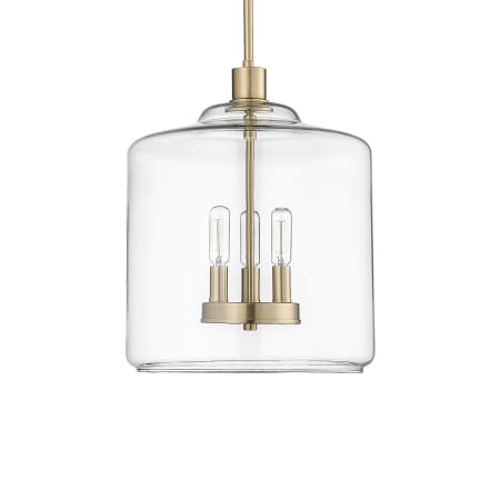 A large image of the Millennium Lighting 46933 Modern Gold