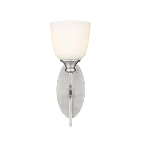 A large image of the Millennium Lighting 491001 Brushed Nickel