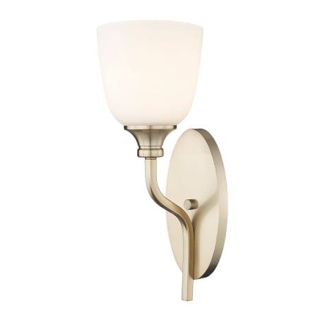 A large image of the Millennium Lighting 491001 Modern Gold