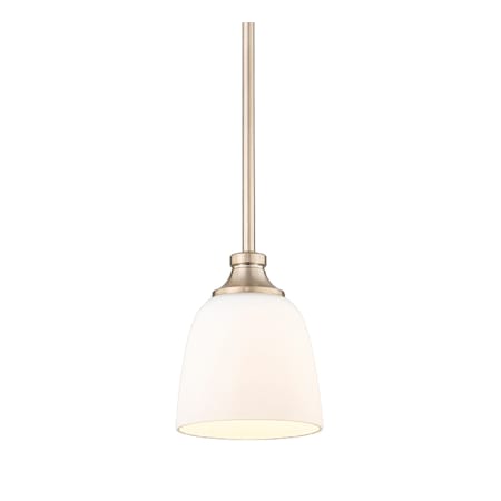 A large image of the Millennium Lighting 492001 Modern Gold