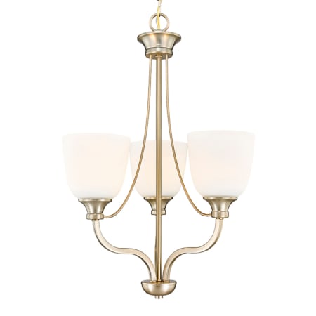 A large image of the Millennium Lighting 492003 Modern Gold