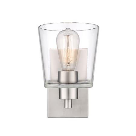 A large image of the Millennium Lighting 496001 Brushed Nickel