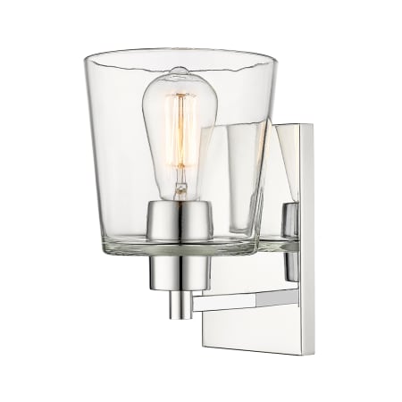 A large image of the Millennium Lighting 496001 Chrome