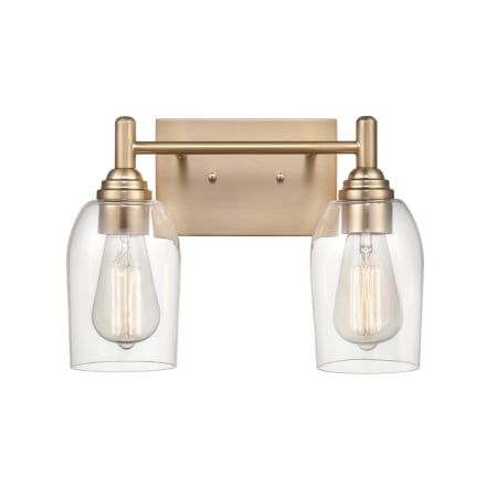A large image of the Millennium Lighting 4992 Modern Gold