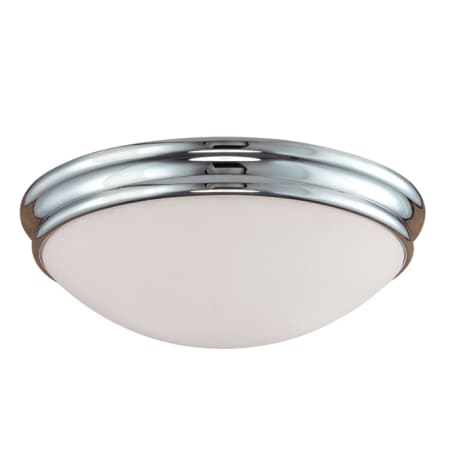 Millennium Lighting 5225 Ch Chrome 3 Light 14 Wide Flush Mount Bowl A Large Image Of The Millennium Lighting 5225 Chrome