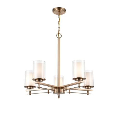 A large image of the Millennium Lighting 5515 Modern Gold