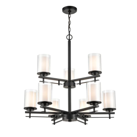 A large image of the Millennium Lighting 5519 Matte Black