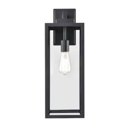 A large image of the Millennium Lighting 60091 Powder Coated Black