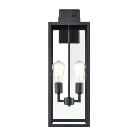 A large image of the Millennium Lighting 60092 Powder Coated Black