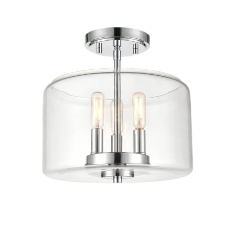 A large image of the Millennium Lighting 6923 Chrome