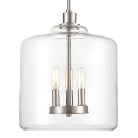 A large image of the Millennium Lighting 6933 Satin Nickel