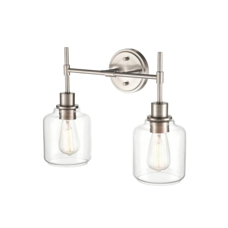 A large image of the Millennium Lighting 6942 Satin Nickel