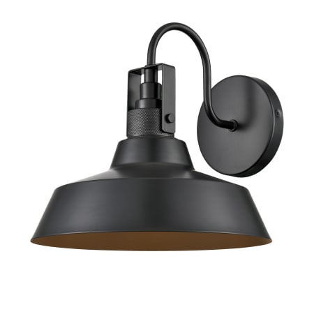 A large image of the Millennium Lighting 71101 Powder Coated Black