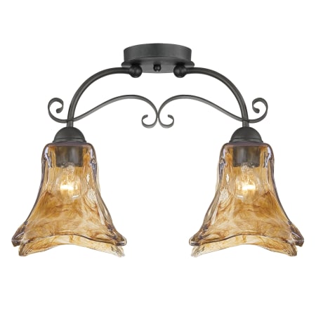 A large image of the Millennium Lighting 7122 Burnished Gold