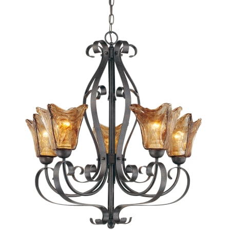 A large image of the Millennium Lighting 7125 Burnished Gold